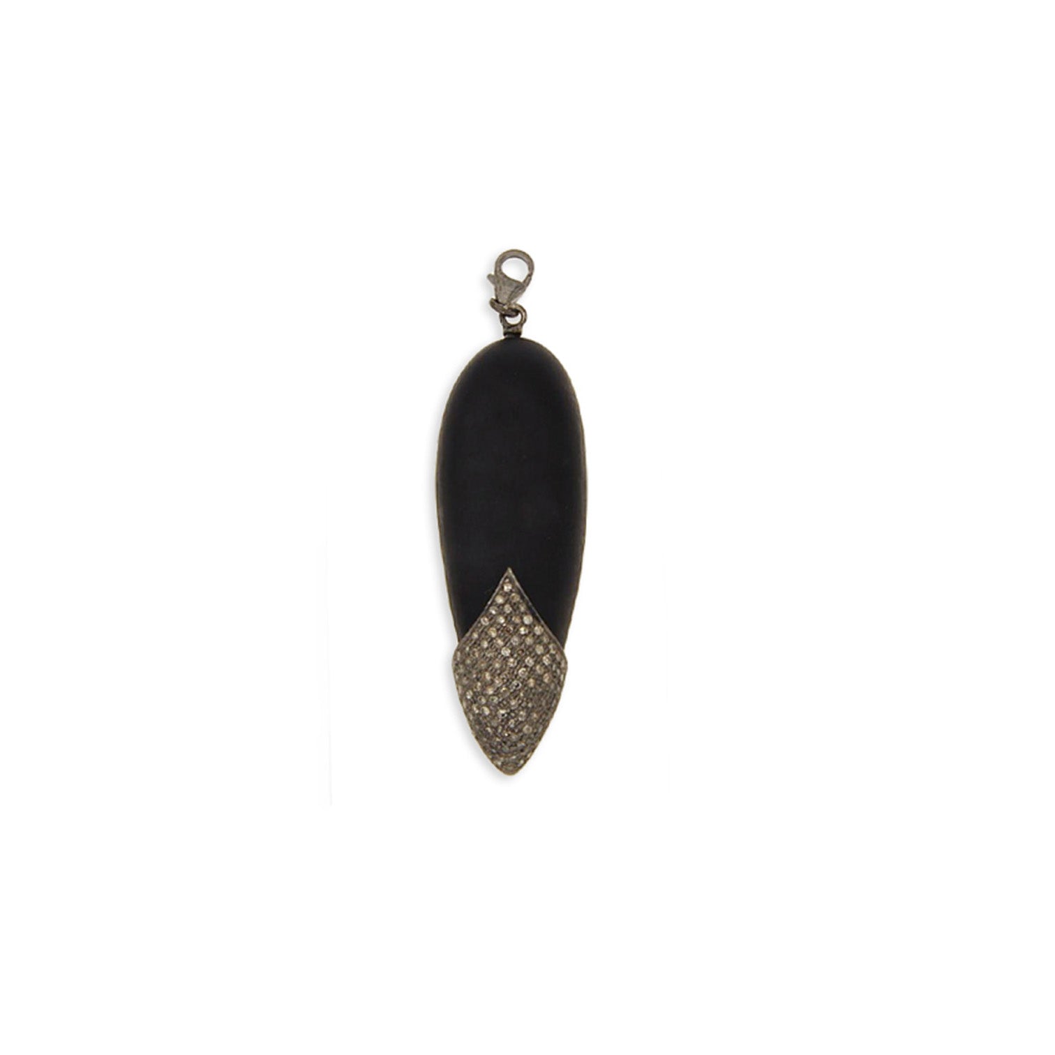 SALE Diamond Oval Pointed Charm