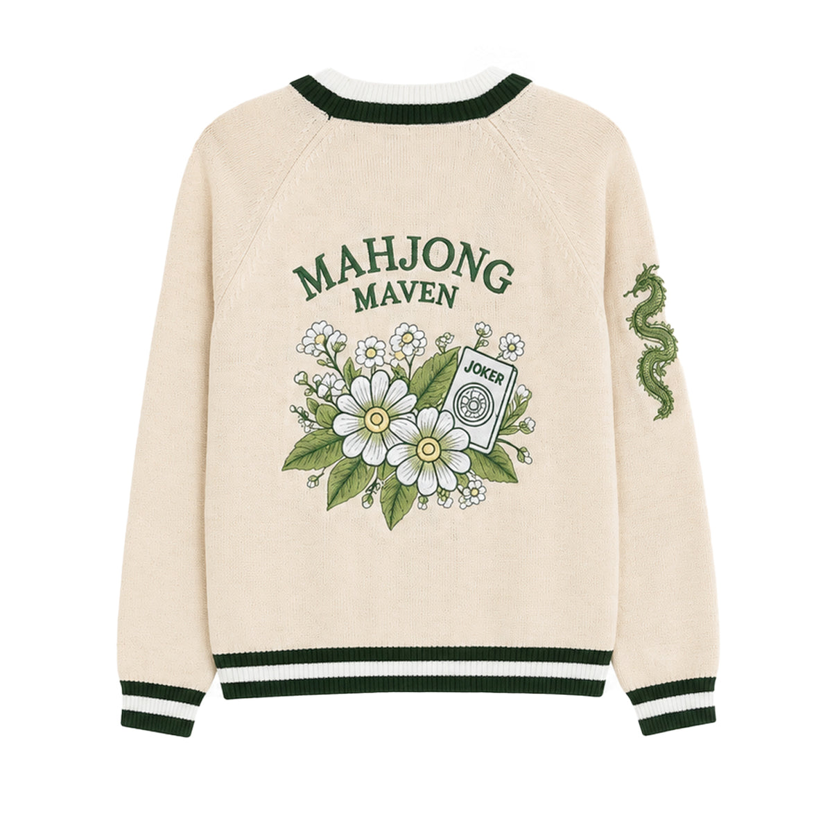 Mahjong Cardigan Sweater