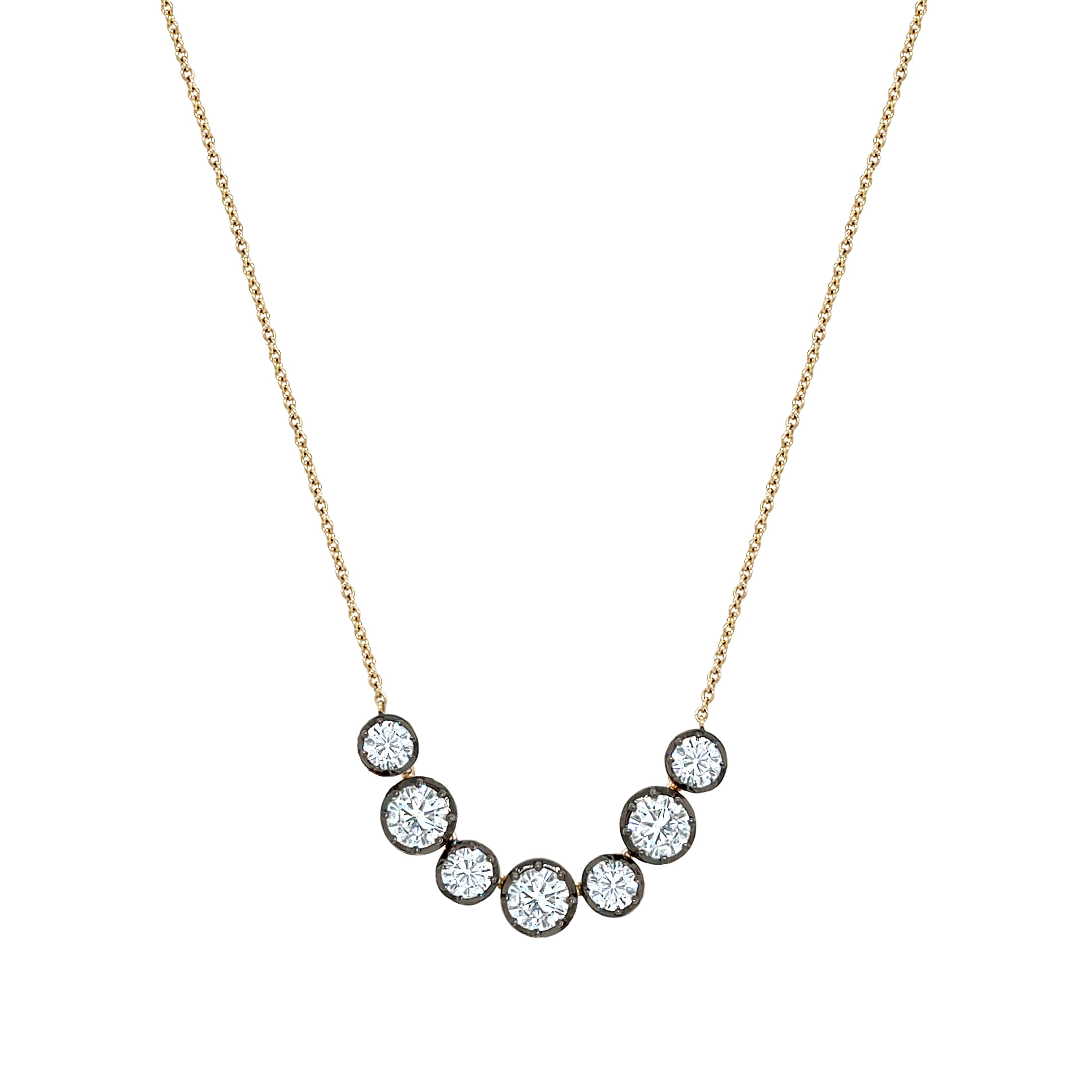 Lab Grown Diamond Cascade Necklace