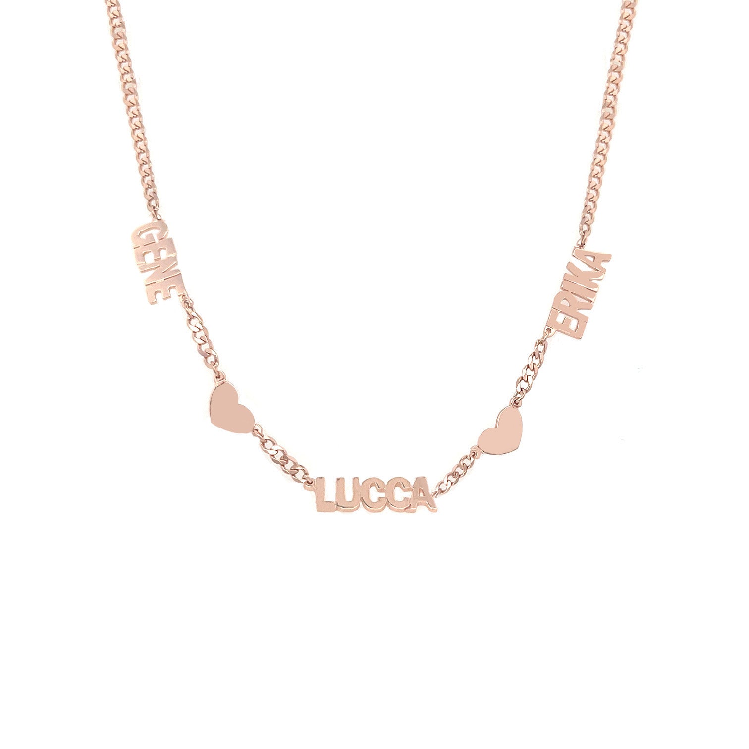 14K Gold Personalized Name Necklace