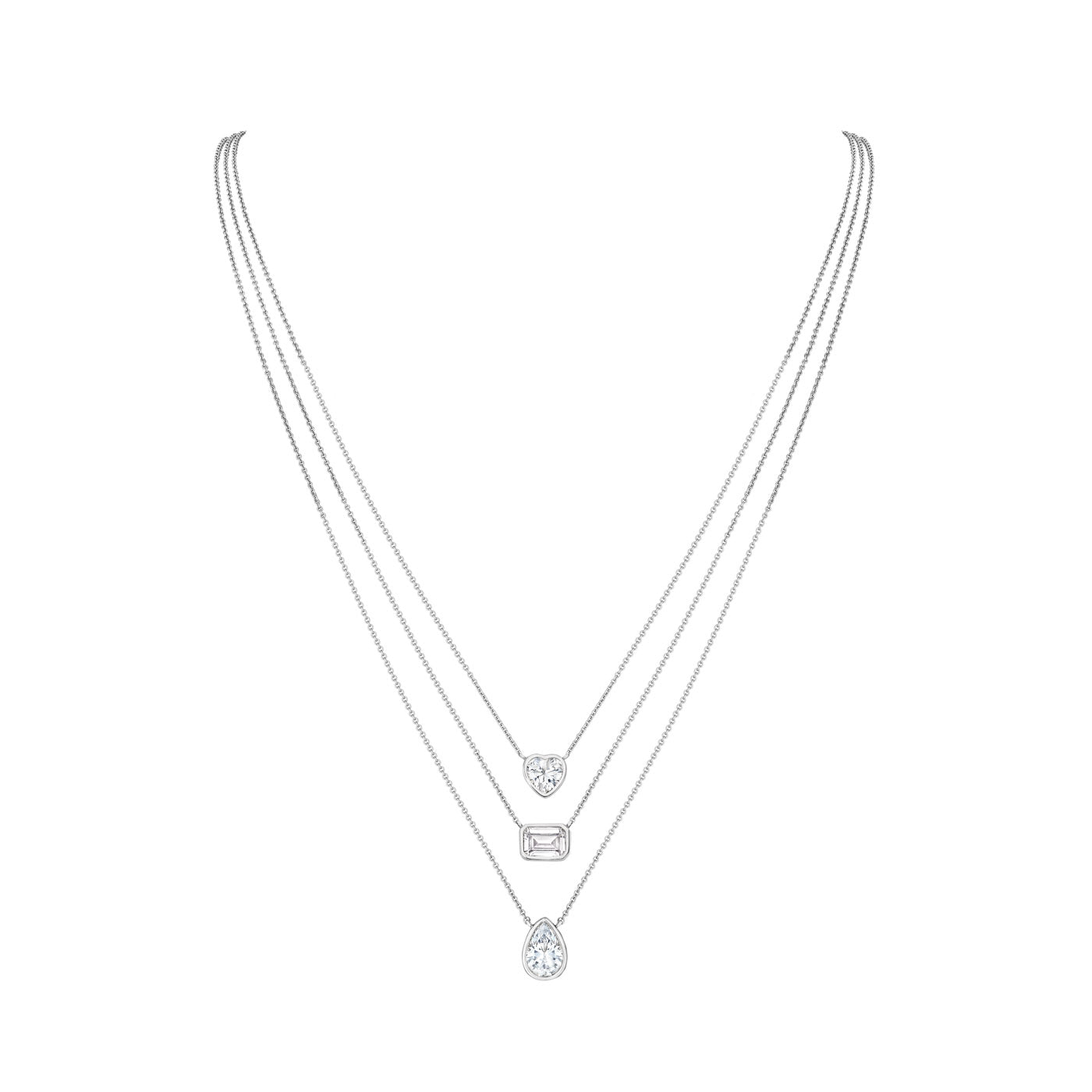 SALE Triple Layered Necklace