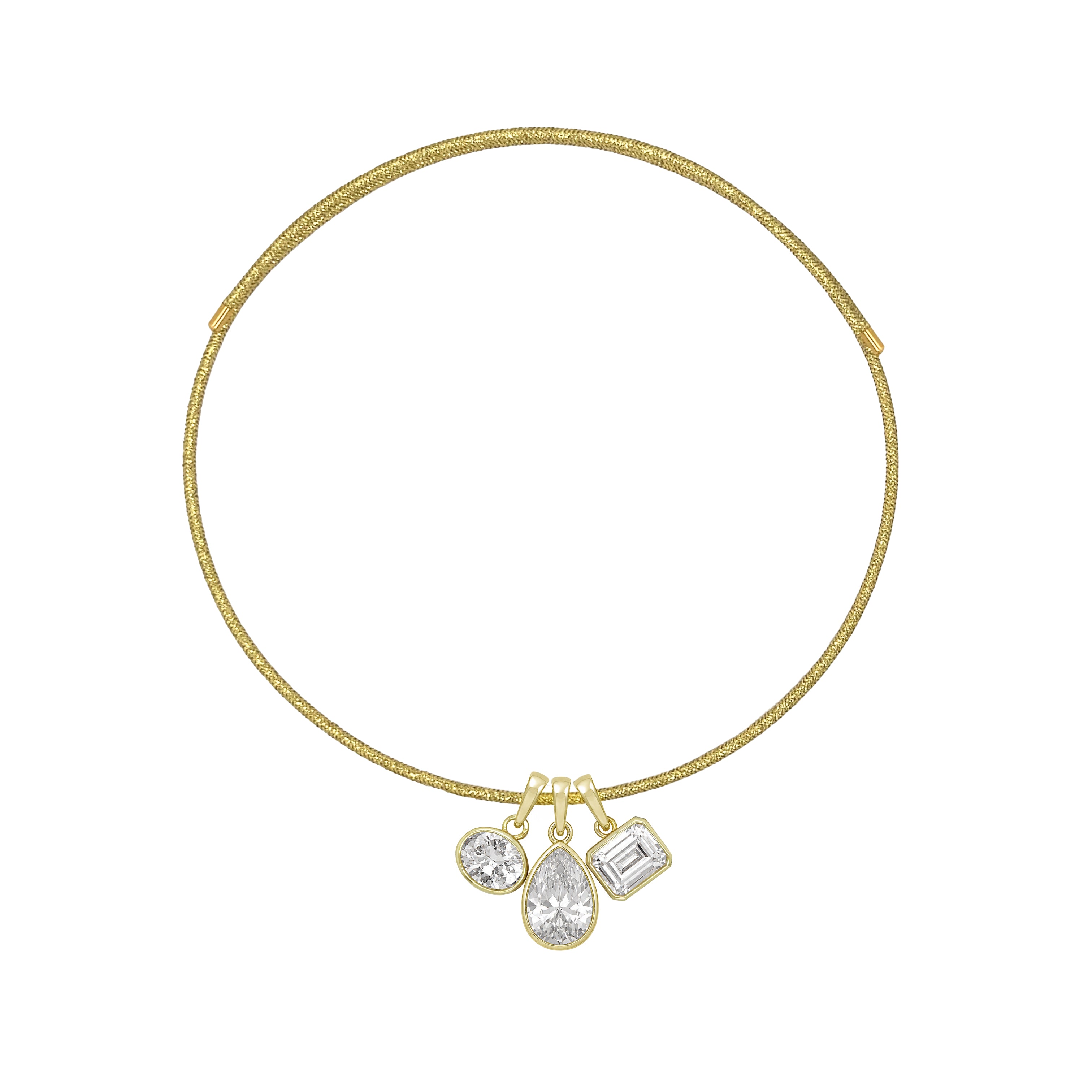 3 Charm Magnetic Necklace