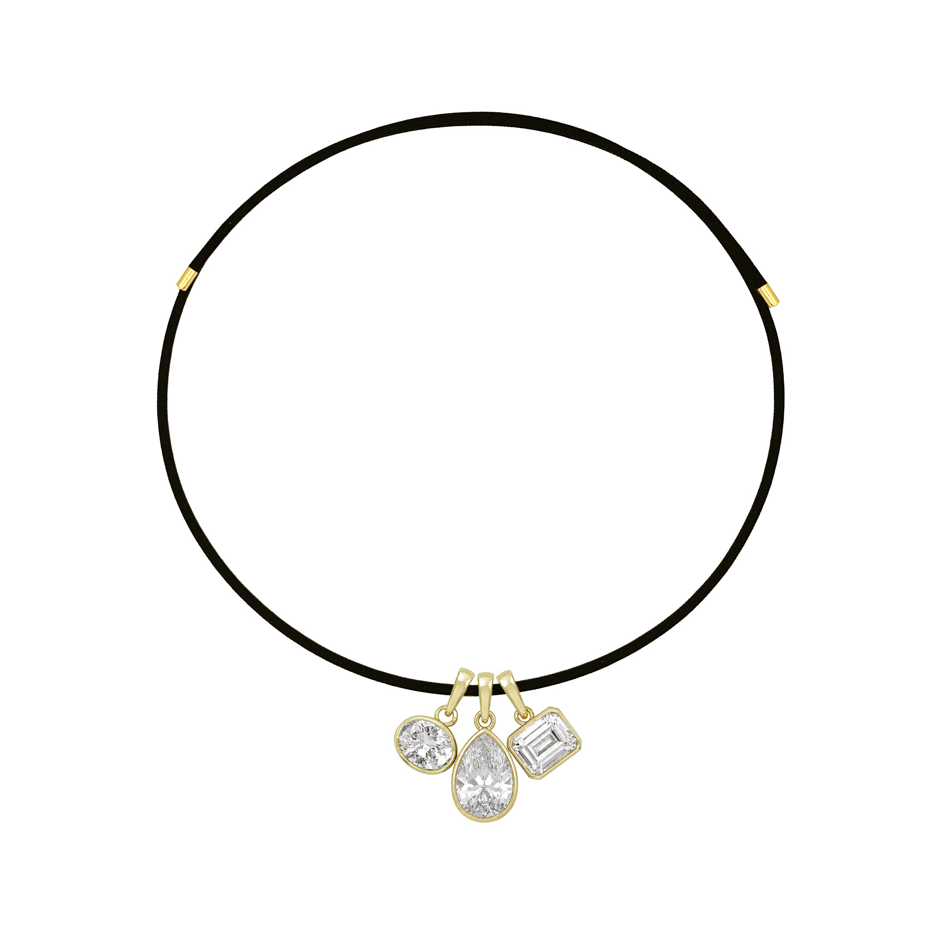 3 Charm Magnetic Necklace