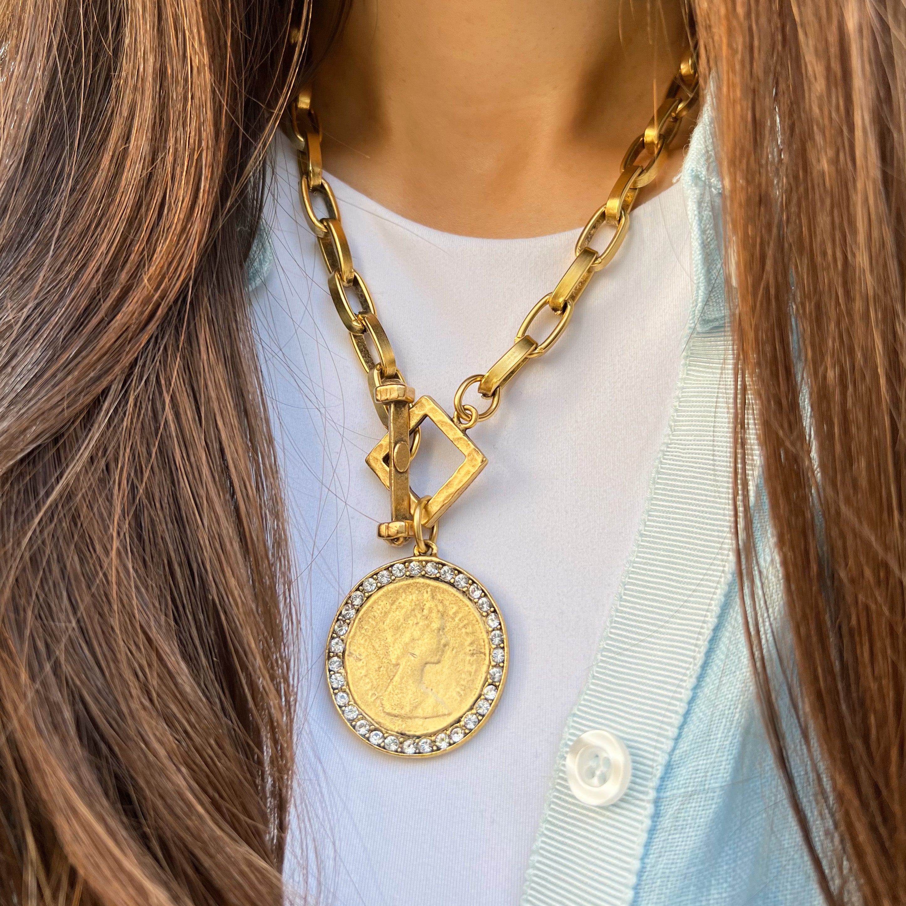 Coin Pendant necklace