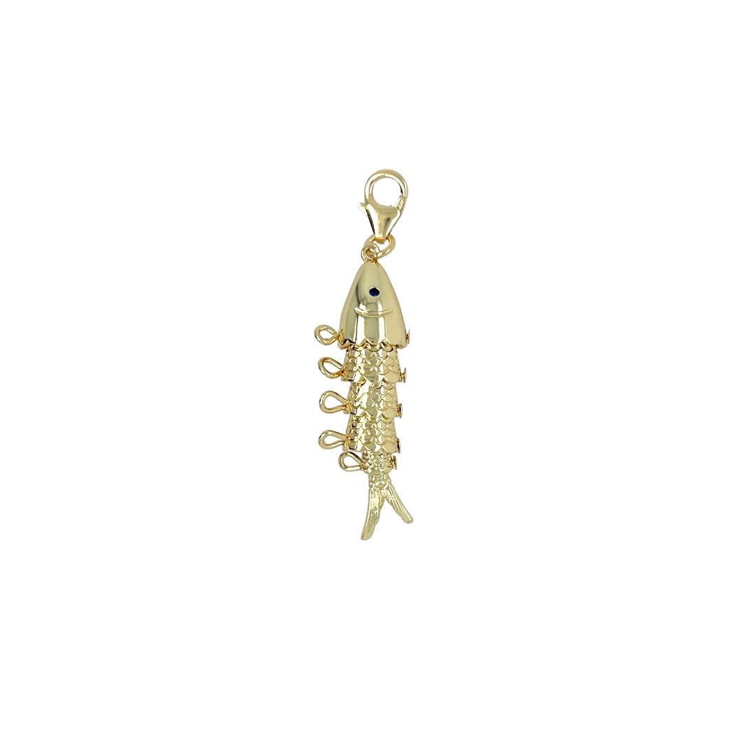 Small Flex Fish Charm