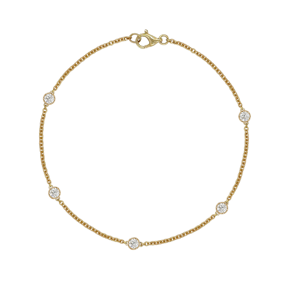 Diamond Station Bracelet