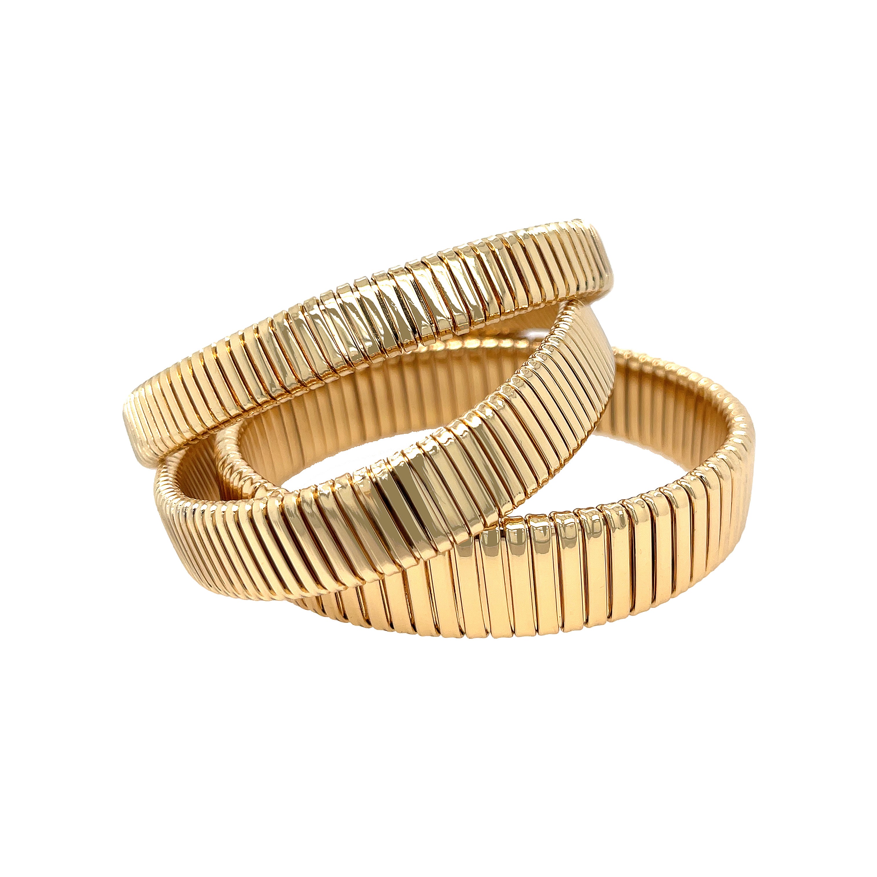Flex Three Bracelet Set
Looking for a little extra flair for your daily outfits? Look no further than our Flex Bracelet Set! With its easy to stack design and versatile style, this set will have you looking effortlessly stylish in no time. Stack, mix, and match for endless fashion possibilities.
Yellow Gold Plated
Full Stack: 1.44" High
Small Bracelet: 0.38" Wide
Medium Bracelet: 0.48" Wide
Large Bracelet: 0.58" Wide