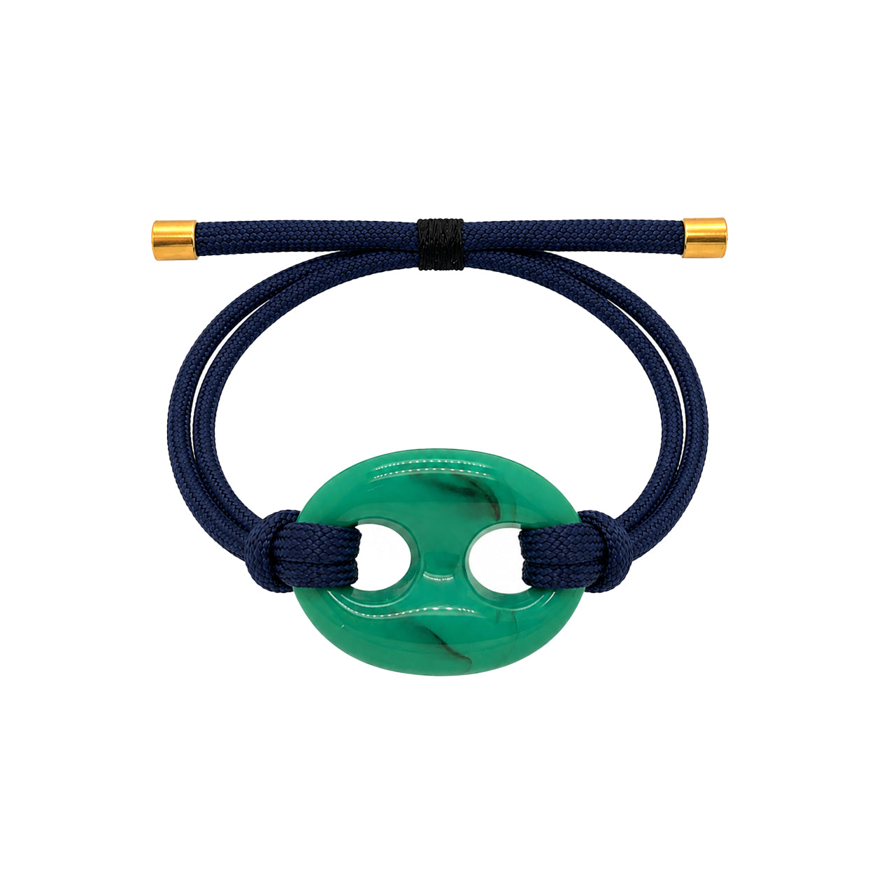 Mariner Link Rope Bracelet
Bright, playful, and endlessly stackable. The Adjustable Mariner Link Rope Bracelet pairs a glossy mariner link with vibrant rope cords for a fresh take on everyday style. Finished with an adjustable closure and yellow gold plated accents, it's the perfect pop of color for any wrist stack. Available in vibrant colors to complement every outfit.
Yellow Gold Plated
Link: 1.5" Long X 1.8" Wide
Adjustable sliding closure