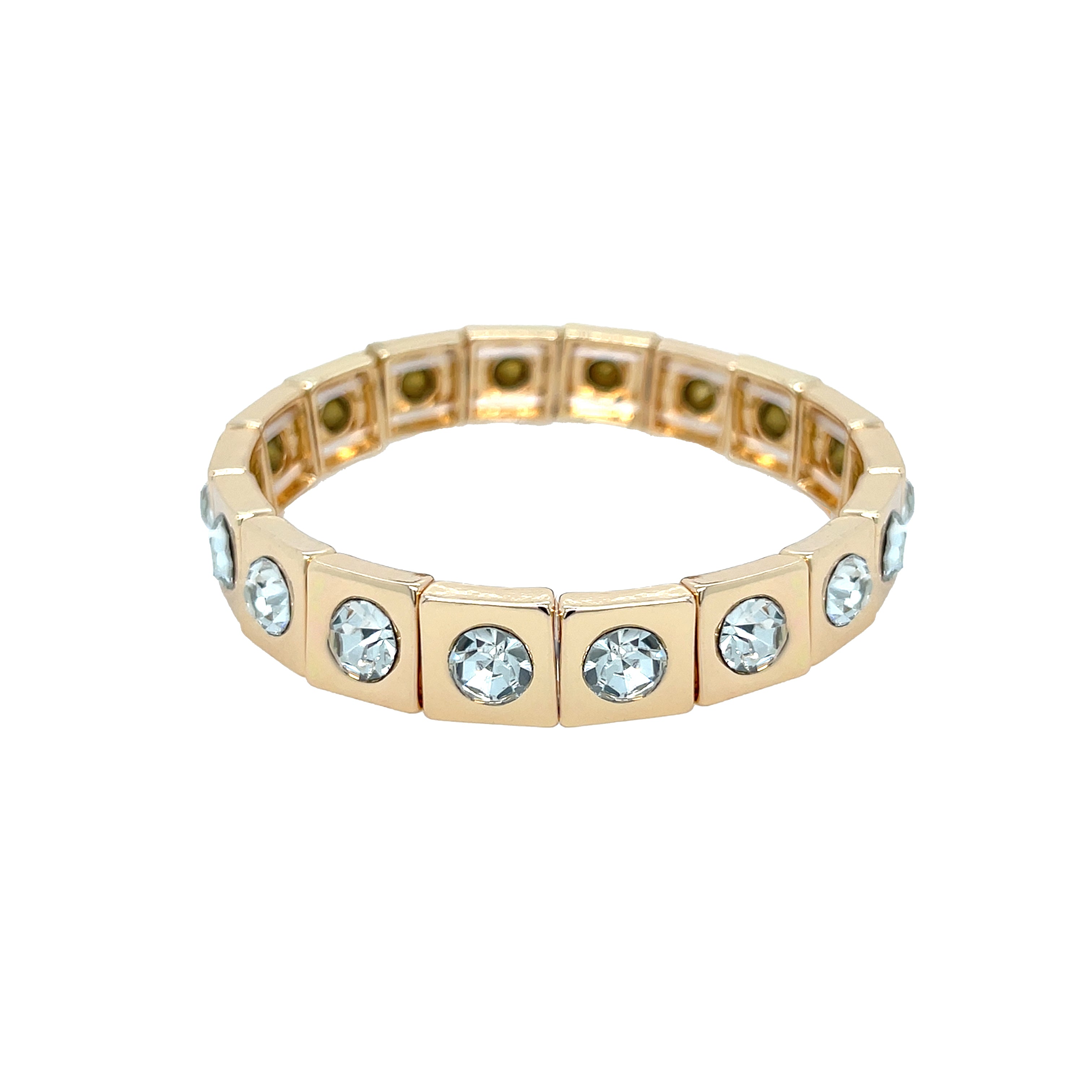 Square Jewel Stretch Bracelet
Effortlessly elevate your style with our Jewel Stretch Bracelet. This versatile piece is easy to style and adds a touch of chic to any outfit. Its unique stretch design ensures a comfortable fit, making it the perfect accessory for any occasion.
Yellow Gold Plated
0.39" Wide