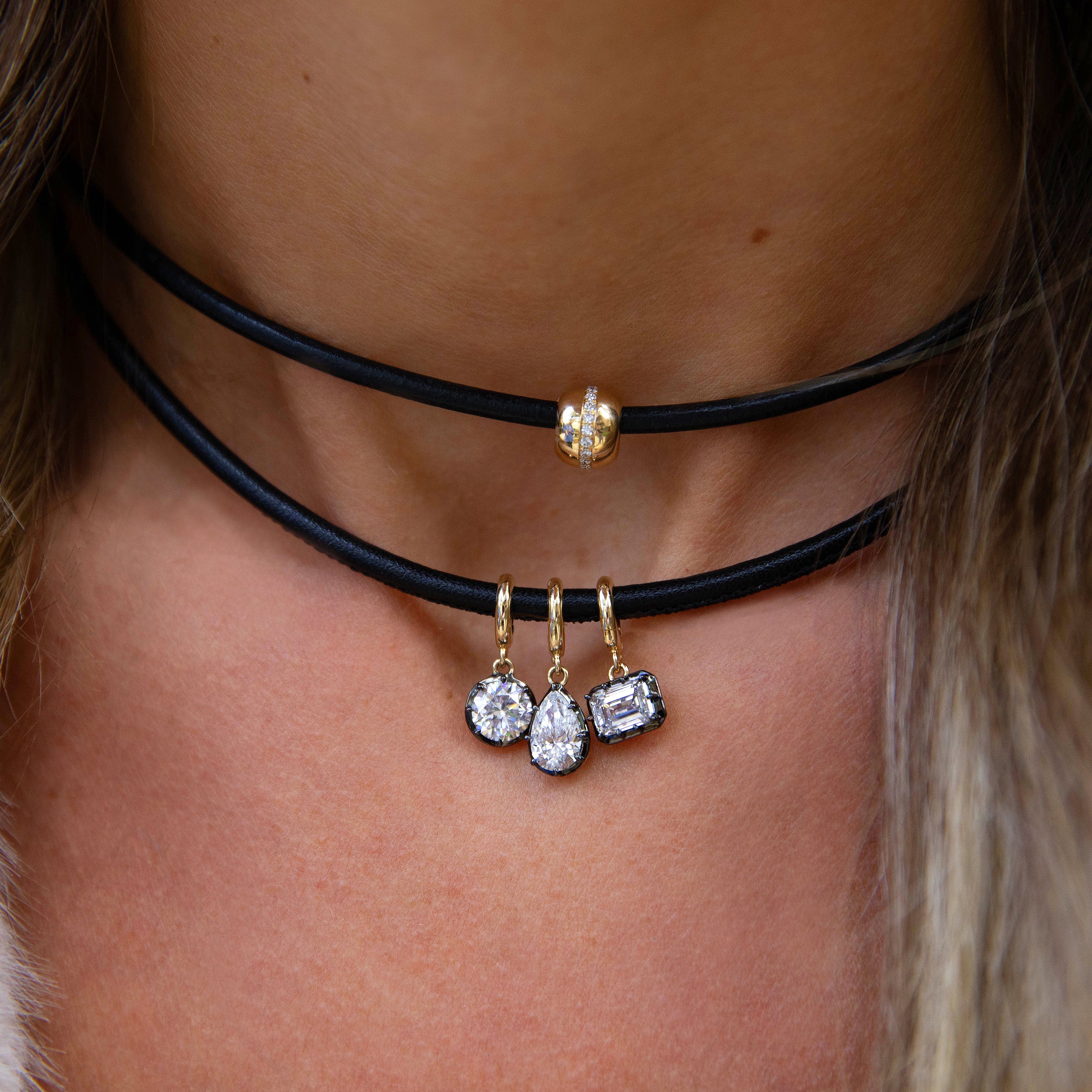 Diamond Rondelle Cord Necklace
14K Yellow Gold
0.15 Diamond Carat Weight
14.5-15.5" Adjustable Length
Due to popular demand, please allow 4-6 weeks for delivery.