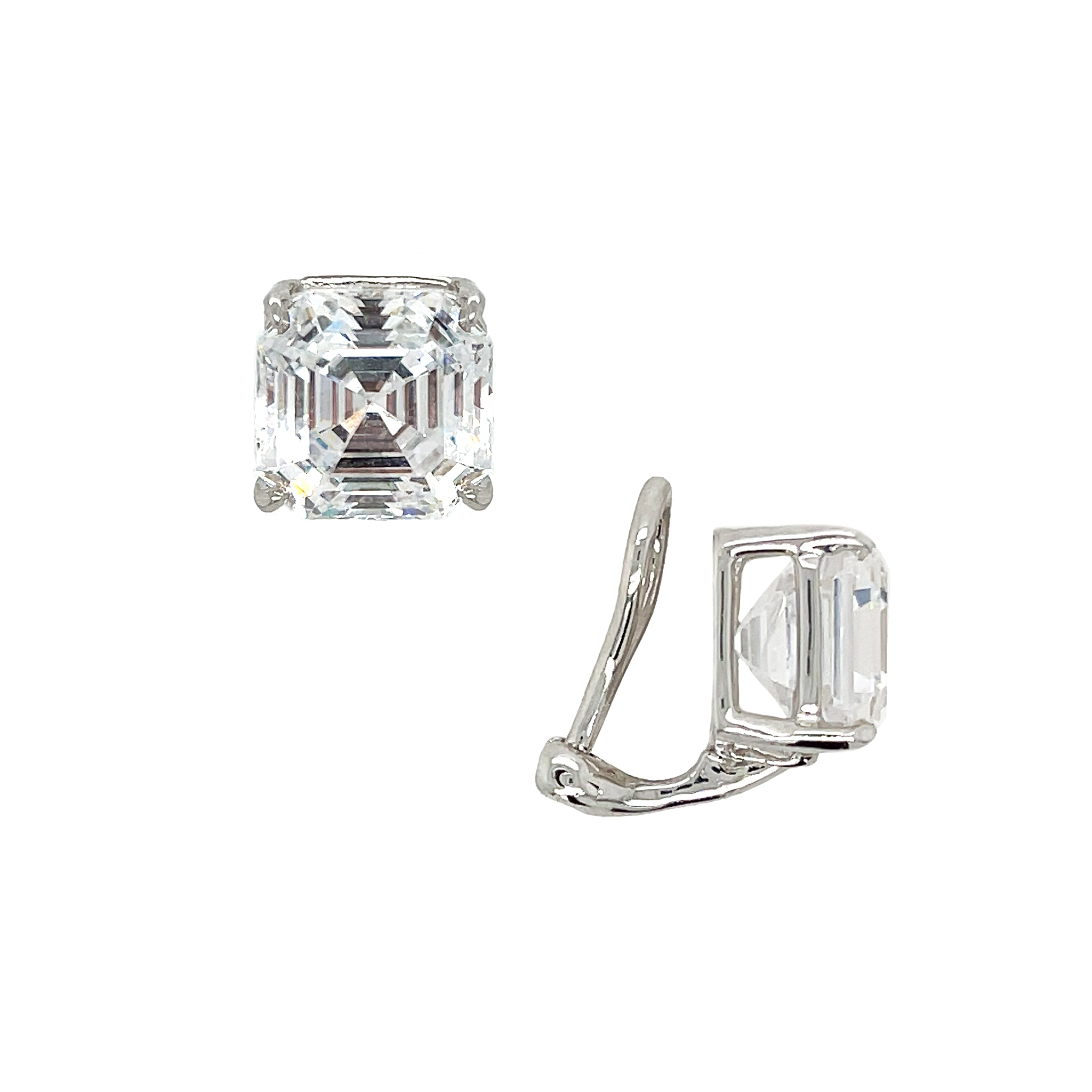 Ascher Cut Stud Clip-On Earrings
Effortless elegance meets everyday practicality with these Ascher stud clip-on earrings. Designed for those who value versatility, these timeless pieces transition seamlessly from office to evening without piercing required. The refined stud silhouette delivers understated sophistication that complements any look, making them an essential addition to any jewelry collection.
White Gold Plated Over Silver
11MM