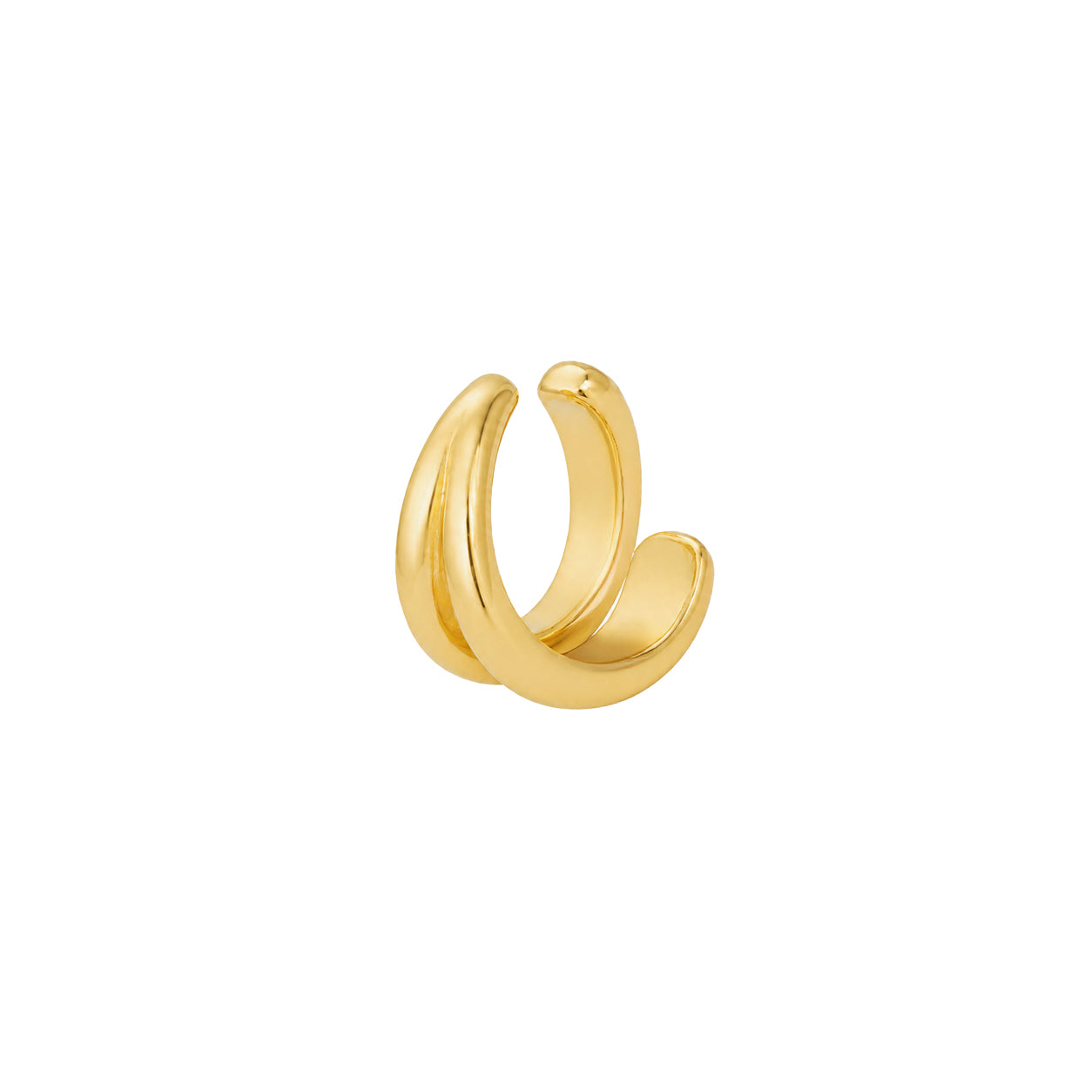 Plain Double Cuff Earring
Sleek, bold, and easy to wear. This polished yellow gold plated cuff creates the look of layered jewelry with a single piece. A chic, minimalist piece that delivers maximum impact with effortless sophistication.
Yellow Gold Plated
0.62" Wide