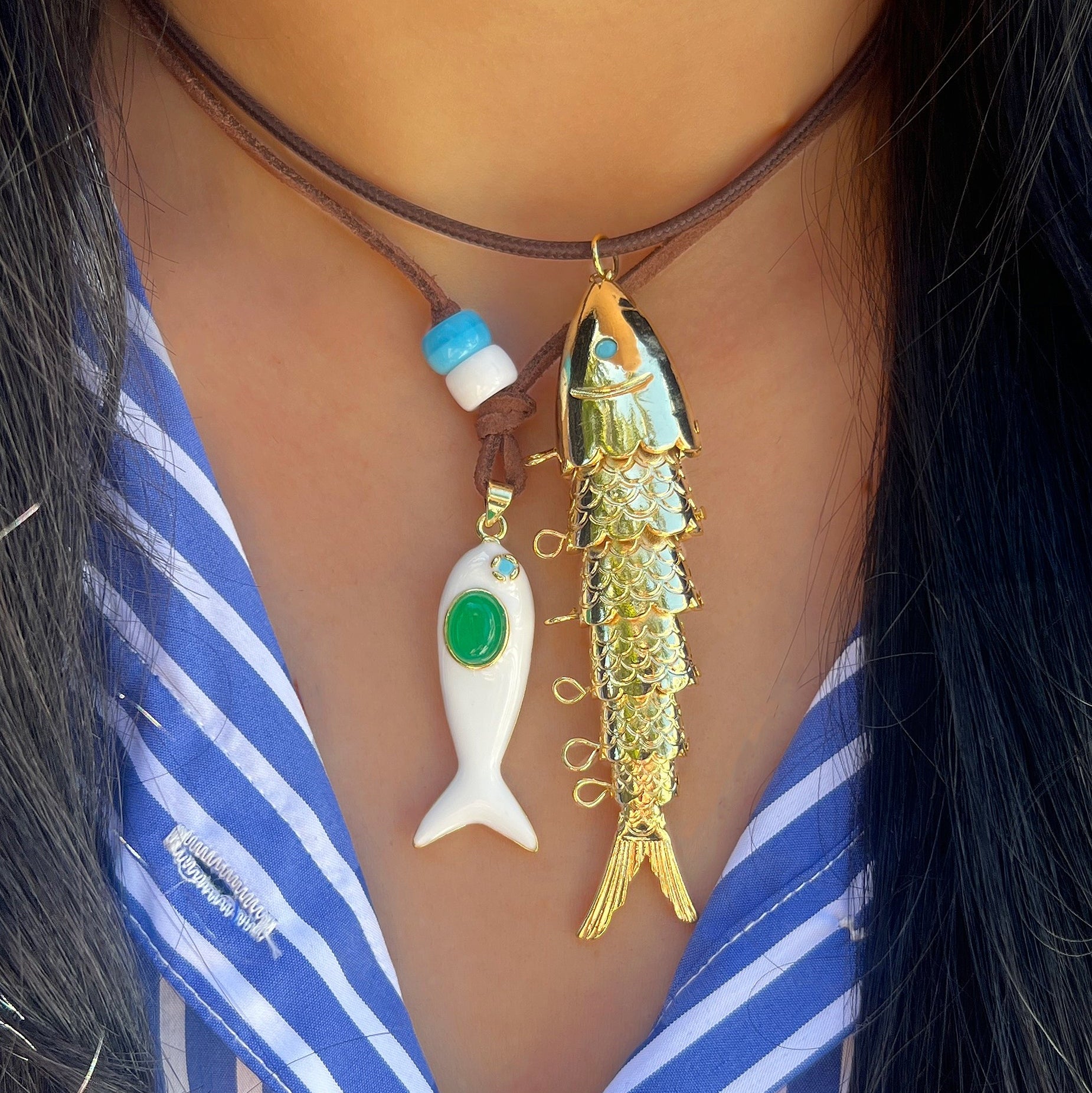 Fish Pendant Necklace