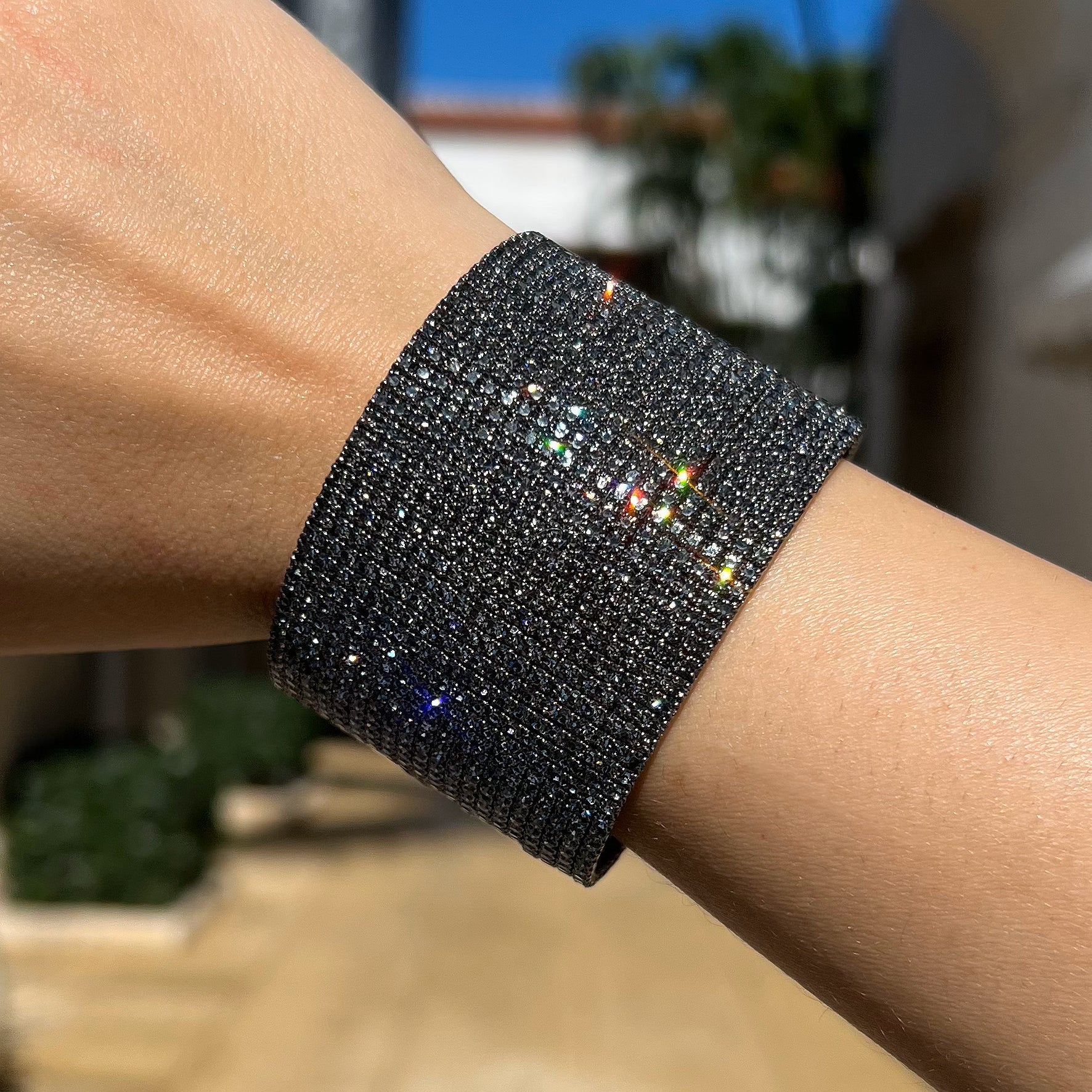 Oxidized Flex Bracelet