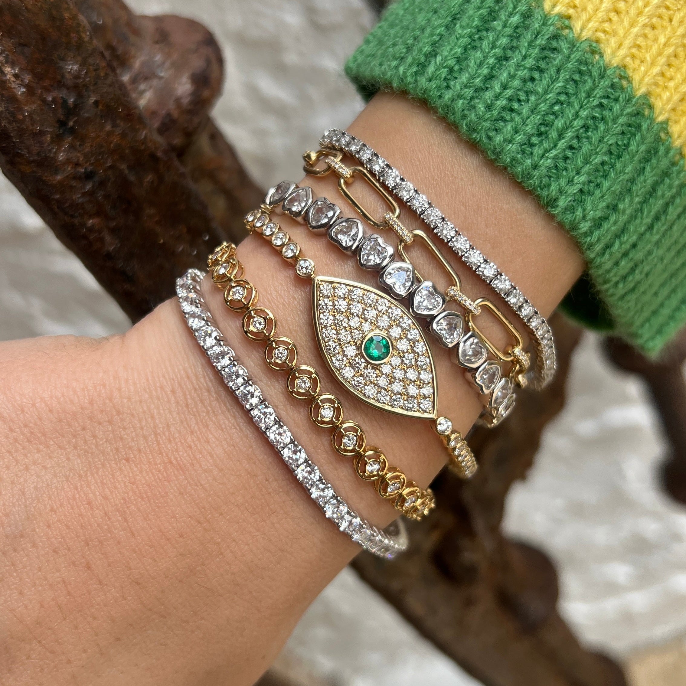 Diamond Link Bracelet