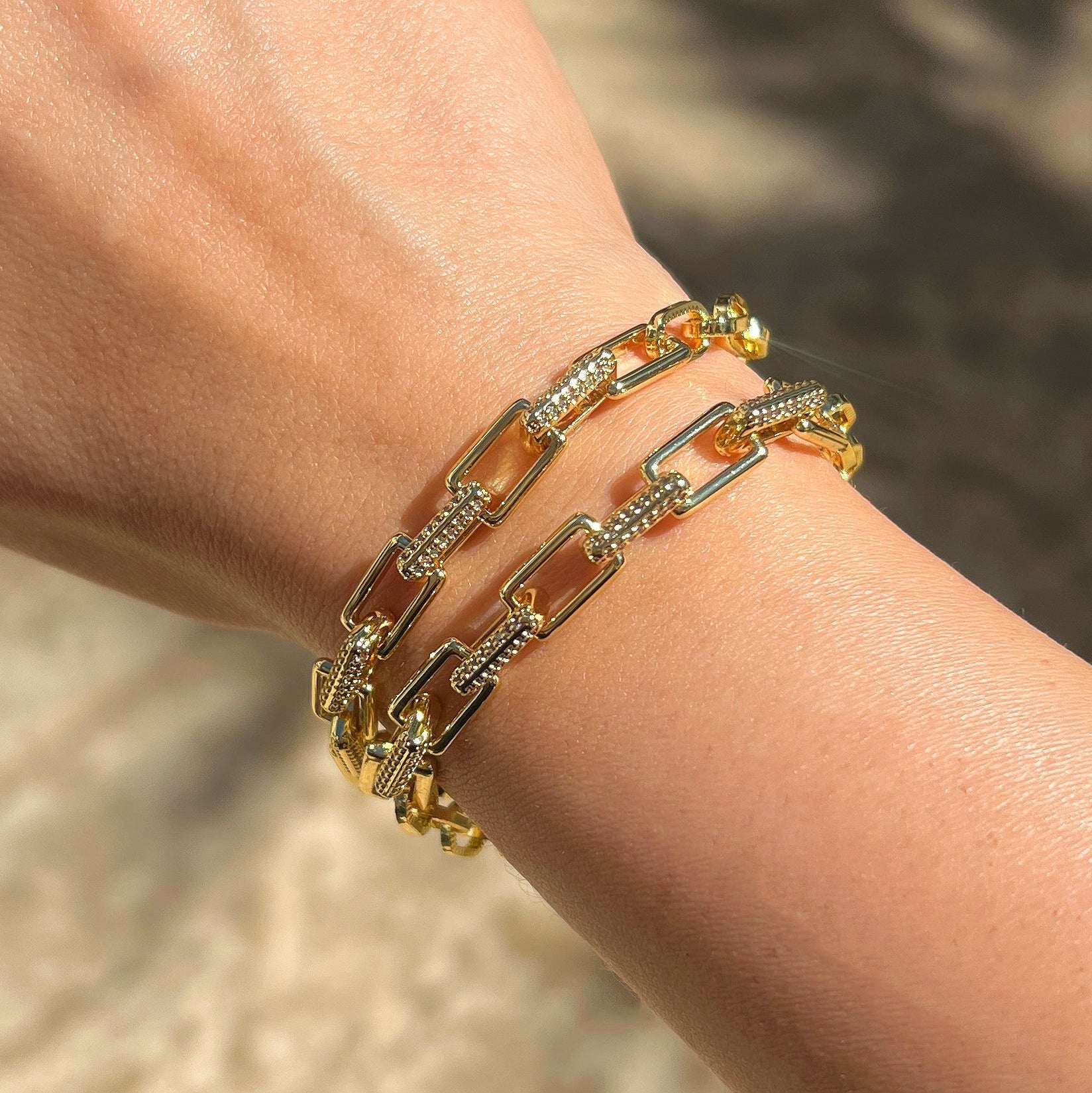 Crystal Link Bracelet