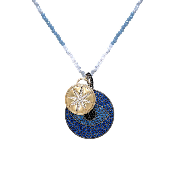 Evil Eye & Star Necklace Jennifer Miller Jewelry