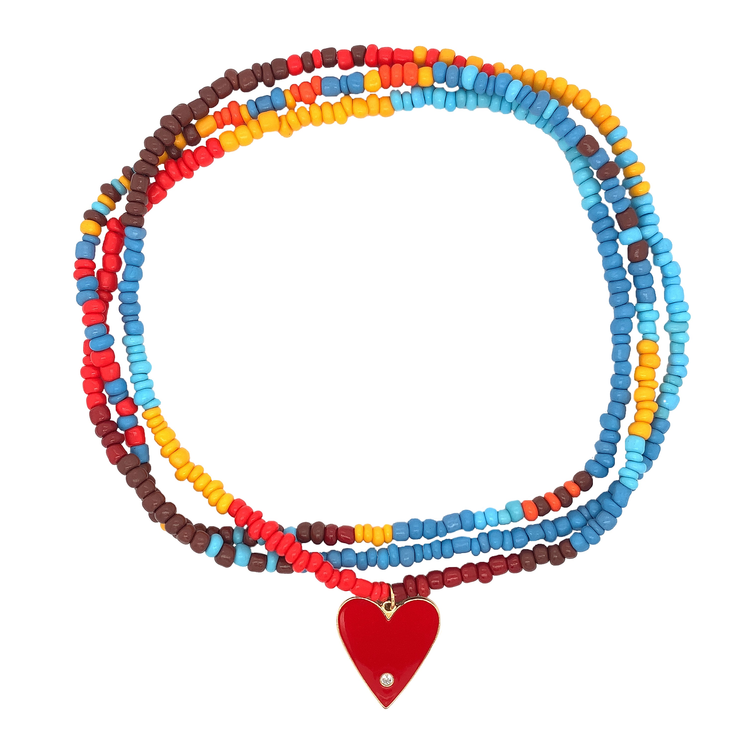 Multicolor Bead Necklace