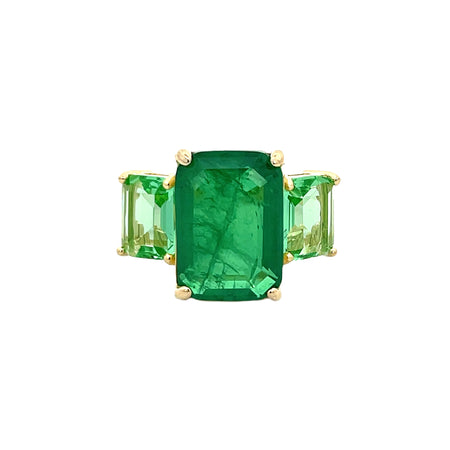 Faux Emerald Ring