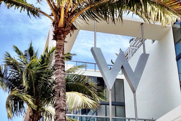 Outside the Jennifer Miller Jewelry store in south Beach.