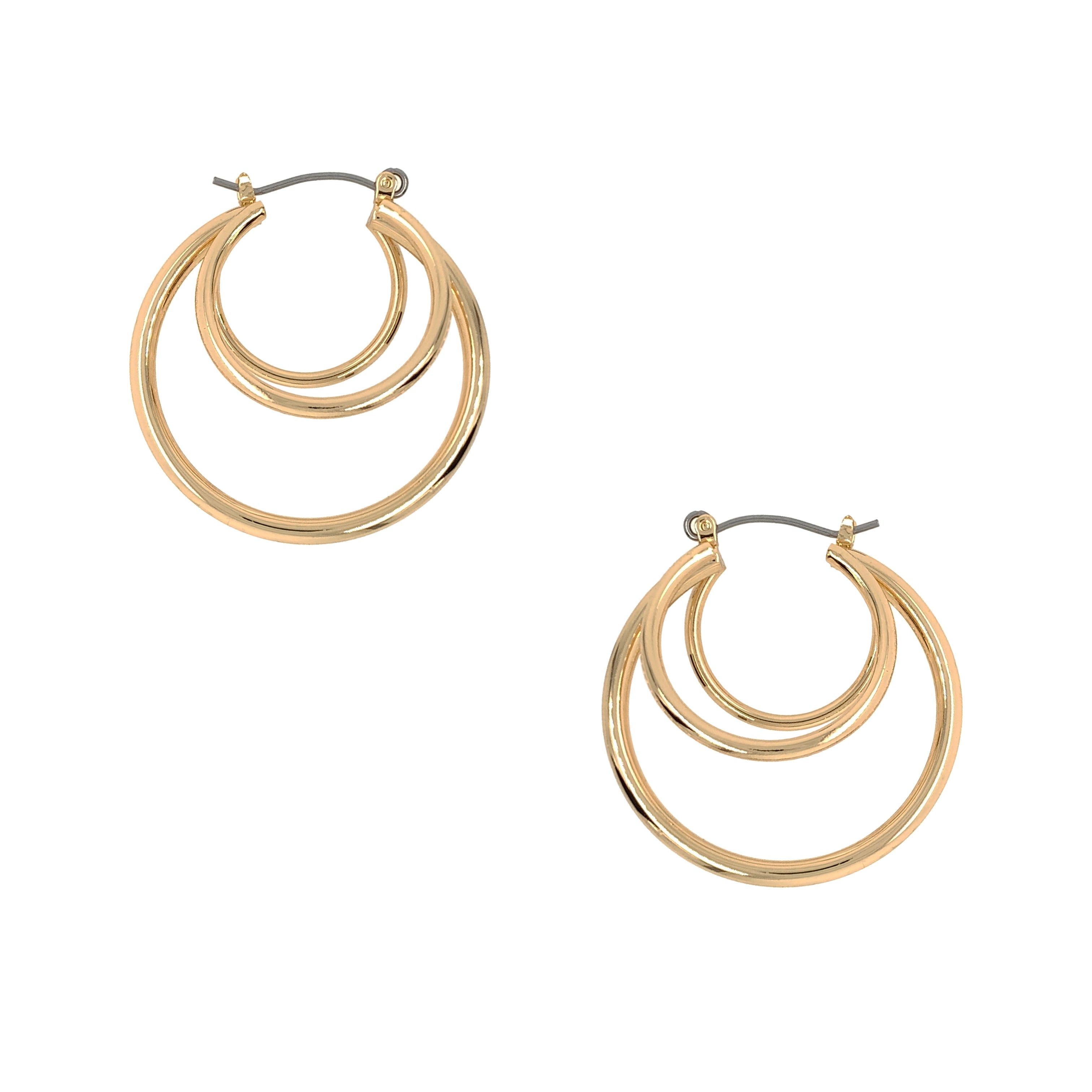 Triple Hoop Earrings