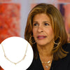 Haley Hope Necklace  14K Yellow Gold 16-18" Length Personalized name necklace  White gold option available Maximum characters: 12 Special order only; ships within 3-4 weeks  As worn by Hoda Kotb on the Today Show. Hoda's customized "Haley Hope Necklace"