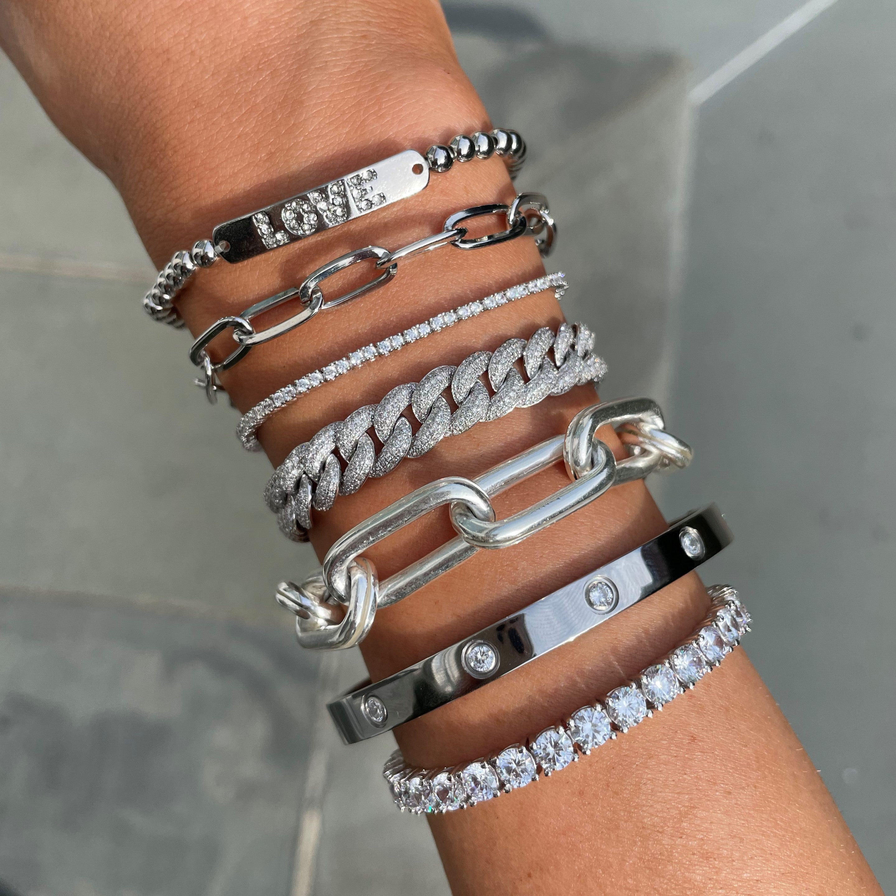Oval Link Bracelet