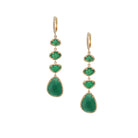 Emerald &amp; Diamond Pierced Earrings&nbsp;

Complete your elegant look with our Emerald &amp; Diamond Earrings. The luxurious emerald and diamond stones gracefully dangle, adding a touch of sophistication to any outfit. Inspired by the world of art and fashion, these earrings are the perfect accessory for any occasion.

14K Yellow Gold
2.5" Long X 0.5" Wide
