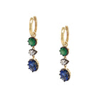 Emerald, Kyanite, &amp; Diamond Drop Huggie Pierced Earrings

14K Yellow Gold
1.05 Emerald Carat Weight
0.55 Diamond Carat Weight
4.30 Carat Weight
1.45" Long X 0.28" Wide