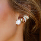 Diamond Pave Four Row Ear Cuff

18K Yellow Gold
0.44 Diamond Carat Weight