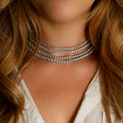 14K Lab Grown Round Brilliant Cut Diamond Tennis Necklace

Ethically sourced and finished with fine jewelry craftsmanship, this lab-grown diamond tennis necklace brings real diamond sparkle to your everyday rotation without the natural diamond price tag. Round brilliant-cut stones are secured with a box clasp you can wear with confidence, designed to shine on its own or layered with your favorite necklaces. Thoughtfully priced for layering, and finished in your choice of 14K yellow or white gold.