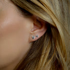 14K Lab Grown Round Brilliant Cut Diamond Stud Pierced Earrings, Three-Prong Setting

Our lab-grown diamond studs offer the same brilliance and sparkle as natural diamonds, at a fraction of the cost. Ethically sourced and beautifully crafted in sturdy 14K gold, they're chic, timeless, and made for everyday wear. You can wear them solo or stack them for the perfect ear party, beautifully priced for layering.

14K Yellow Gold &amp; White Gold Options

Three-prong Martini Setting
Carat Weight references single