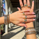 Yellow &amp; White Gold Coil Stretch Bracelet

Effortlessly elevate your style with our Coil Stretch Bracelet. This versatile piece is easy to style and adds a touch of chic to any outfit. Its unique stretch design ensures a comfortable fit, making it the perfect accessory for any occasion.

Yellow &amp; White Gold Plated
0.40" Wide
