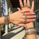 Weave Stretch Bracelet

Elevate your style with our Weave Stretch Bracelet. Crafted with stretchable material, it effortlessly adds a touch of sophistication to any outfit. Versatile and easy to pair with other bracelets, it's the perfect accessory to elevate your look.

Yellow Gold Plated
