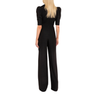 Black Bow Tie Puff Elbow Wide Leg Pant Jumpsuit

Self: 77% Polyamide, 16% Viscose, 7% Elastane
Lining: 96% Polyamide, 4% Elastane
Dry Clean with Care