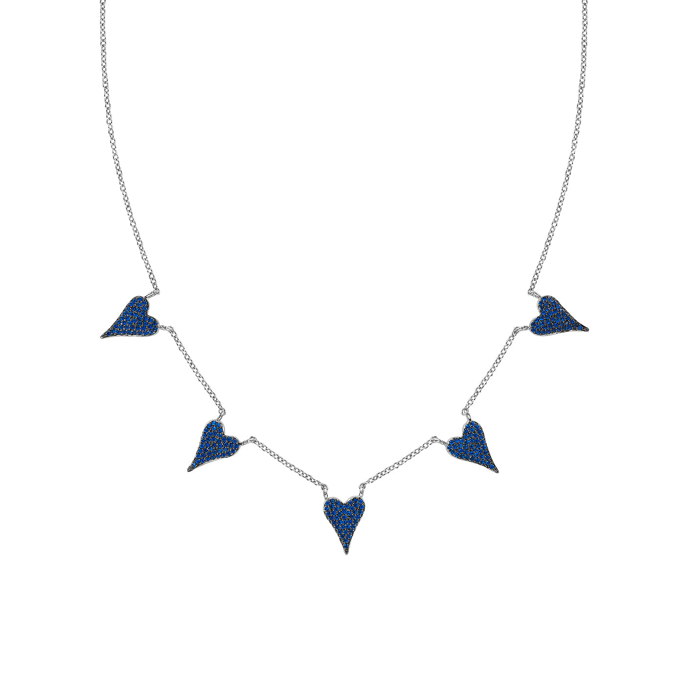 5 Heart Reversible Necklace View 5