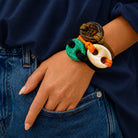 Resin Mariner Link Rope Bracelet

Bright, playful, and endlessly stackable. The Adjustable Mariner Link Rope Bracelet pairs a glossy mariner link with vibrant rope cords for a fresh take on everyday style. Finished with an adjustable closure and yellow gold plated accents, it's the perfect pop of color for any wrist stack. Available in vibrant colors to complement every outfit.

Yellow Gold Plated
Link: 1.5" Long X 1.8" Wide
Adjustable sliding closure