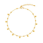 Ball Chain Dangle Anklet

Elevate your everyday jewelry collection with this elegant anklet. Crafted with gold plated beads and delicate dangling details, it offers the perfect balance of sophistication and playful charm. Whether styled alone or layered with your favorite pieces, it adds a chic finish to any look.

Yellow Gold Plated

Adjustable Length