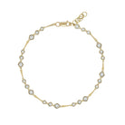 Diamond Bezel Hex Shape Bracelet

14K Yellow Gold
0.35 Diamond Carat Weight
0.15" Thick
6,5-7" Adjustable Length