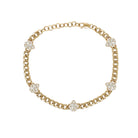 Pave Diamond Teardrop Link Bracelet

14K Yellow Gold
0.88 Diamond Carat Weight
Teardrops: 0.27" Long x 0.19" Wide
6-7" Adjustable Length
