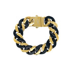 Cuban Link Bracelet

Indulge in luxury with our Cuban Link Bracelet. Crafted with a versatile cuban link and classic design, this bracelet effortlessly elevates any outfit. The perfect accessory for the sophisticated individual seeking a touch of chic.

18K Yellow Gold &amp; Black Plated Over Stainless Steel
0.65" Width
0.16" Thickness
6.75" Length