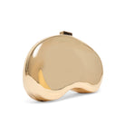 Gold Metal Clutch

4.50" Long X 8.50" Wide