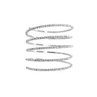 CZ 5 Row Elastic Bangle Bracelet

White Gold Plated

0.45" Wide

While supplies last. All Deals Of The Day sales are FINAL SALE.