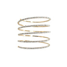 CZ 5 Row Elastic Bangle Bracelet

Yellow Gold Plated

0.45" Wide

While supplies last. All Deals Of The Day sales are FINAL SALE.