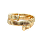 Thin Flex Wrap Bracelet  Yellow Gold Plated  2.50" Diameter 0.38" Wide    While supplies last. All Deals Of The Day sales are FINAL SALE.