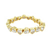 CZ Heart Stretch Bracelet

Elevate your style with our Heart Stretch Bracelet. The crystal hearts add a touch of sophistication and charm to any look. With its easy stretch design, this bracelet is the perfect accessory for on-the-go style.

Yellow Gold Plated
Hearts: 0.38" Wide