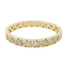 Triangle Stretch Bracelet&nbsp;

A fresh take on everyday shine. Featuring triangle-cut cubic zirconia set in yellow gold plating, this stretch bracelet adds instant polish to any outfit. Style it alone for understated elegance, or layer it with mixed-metal favorites for a modern stack.

Yellow Gold Plated
0.30" Wide
Cubic Zirconia