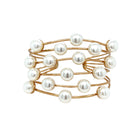 Pearl Wire Cuff Bracelet

This elegant Pearl Cuff Bracelet combines the classic beauty of lustrous pearls with a modern, open cuff design.&nbsp;

Yellow Gold Plated
Pearl Balls: 0.40" Wide

2.50" Width
