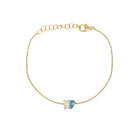 Blue &amp; White Topaz Bracelet

This elegant bracelet features stunning blue topaz stones, delicately crafted to enhance any bracelet stack. A perfect addition to any jewelry collection, our Blue &amp; White Topaz Bracelet adds a touch of chic to your look.

14K Yellow Gold
6-7" Adjustable Length