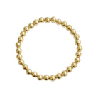 Bead Stretch Bracelet  14K Gold Filled 4MM